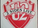 U2 - 2 SIDES LIVE RARE TRACKS RADIO PROMO VYNIL LP RECORDED IN THE EARLY 80's