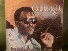 O. V. WRIGHT - The Bottom Line LP Vinyl HI Records R&B Soul Light Scratches G+