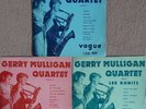 GERRY MULLIGAN QUARTET w Chet Baker, Lee Konitz - set of Vols 1, 2 & 3 - 10