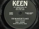 Sam Cooke - Keen 4-4013 78 RPM Summertime / You Send Me GREAT