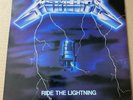 Metallica Ride The Lightning 1st Press 1984 Vinyl  MRI 769