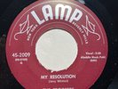 Vocal Group 45 Rpm The Troopers Lamp #2009 “Get Out/My Resolution” M- Original
