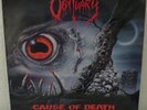 Obituary – Cause Of Death, LP, Vinyl, first press