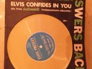 ELVIS PRESLEY The Truth About Me RARE 78rpm Flexi 7