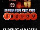 IN HAND Slipknot 25th Anniversary Blood Filled 6LP Vinyl Box Set