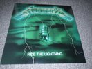 METALLICA -RIDE THE LIGHTNING-AWESOME PRESS LP VINYL LTD EDITION BERNETT RARE FR
