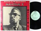 Malcolm X - A Message To The Grass Roots LP - Afro
