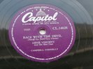 GENE VINCENT  1958 UK 78   RACE WITH THE DEVIL   CAPITOL CL.14628