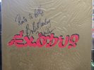 1977 Bob Marley & The Wailers: Exodus Vinyl  AUTOGRAPHED BY MARLEY AND WAILERS