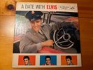 Elvis Presley ‎– A Date With 1959 RCA LPM-2011 Jacket/Vinyl VG
