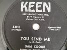 78 SAM COOKE Keen 4-4013 You Send Me/ Summertime SOUL R&B VG+