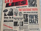 Guns N Roses GNR Lies Original 1988 US LP Vinyl Record HAS PAPER SLEEVE