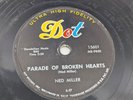 From a Jack to a King/Parade of Broken Hearts NED MILLER 78 ROCKABILLY G RARE