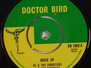 AL & THE VIBRATORS Move Up / Lonesome Lover RARE M- UK 45 rocksteady reggae HEAR