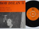 BOB DYLAN Just Like A Woman  Sweden 45 folk rock swedish Norway HEAR