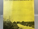 MOSE ALLISON LOCAL COLOR VINYL LP 1958 PRESTIGE PRLP 7121, MONO CARNIVAL, TOWN