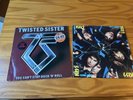 Twisted Sister You Can't Stop Rock 'N' Roll And KISS Crazy nights - Used Vinyl