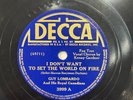 78 RPM I Don't Want to Set the World on Fire Guy Lombardo Decca 3999