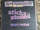 NEW FOUND GLORY - STICKS & STONES LIMITED TEST PRESS
