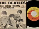 Beatles STUNNING FLAT Picture Sleeve NOS EX Orig 1964 Capitol 45 HOLD YOUR HAND