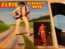 ELVIS PRESLEY SEPARATE WAYS ORIGINAL CAMDEN LP CAS-2611 W/ RARE BONUS POSTCARD