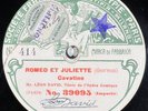 Leon David: Romeo and Juliet (Gounod - Auber) RARE 78 RPM 11