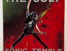 ORIGINAL Vtg 1989 THE CULT Album SONIC TEMPLE Record 1ST PRESSING Lp VINYL is NM