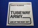 Gary Numan, Tubeway Army – Live At The Roxy - 1977 Rare White Label LP
