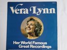 Vera Lynn - Her World Famous Great Recordings Vintage Vinyl LP