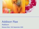 Addison Rae Addison Vinyl Limited Edition Pink Sparkle Liquid Bad World -SOLDOUT