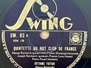 DJANGO REINHARDT ; Quintette du The Hot Club de France SWING Rythme Futur/ Blues
