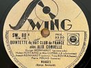 DJANGO REINHARDT ; Quintette du The Hot Club de France SWING Nuages/ Les Yeux...