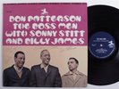 DON PATTERSON/SONNY STITT/BILLY JAMES The Boss Men PRESTIGE LP autographed o