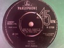 Deep Purple Hush  / One More Rainy Day 7” Vinyl Single 1968 UK 45 VG+