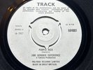 RARE   JIMI HENDRIX *PURPLE HAZE* ONE SIDED PROMO WHITE LABEL TRACK 7”