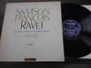Columbia SAXF 136 : Ravel pianoconcertos, Cluytens, Francois