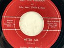 RARE Rev. Joe Freeman After All Miles Kilgore Hillbilly Gospel Private Label