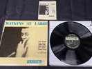 DOUG WATKINS WATKINS AT LARGE 1957 TRANSITION 1ST PRESS JAZZ LP W/BOOKLET EX
