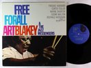 Art Blakey & Jazz Messengers - Free For All LP - Blue Note - BST-84170 RVG VG+