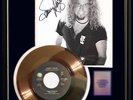 SAMMY HAGAR I CAN'T DRIVE 55 GOLD RECORD W-SIGNED PRINTED SIGNATURE RARE