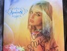 Addison Rae SIGNED ON THE COVER personalized black rough trade vinyl