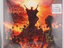 DEICIDE ‎– To Hell With God Fire Splatter vinyl 2016 autographed,RARE  NEW LP-3