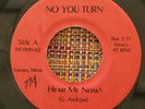 NO YOU TURN - Hear Me Now  / RARE NEW WAVE SYNTH PUERTO RICO 45 PRIVATE