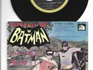 SURF JAZZ SCI-FI 45  w PIC INSERT -NELSON RIDDLE -BATMAN THEME -HEAR 1966 JAPAN