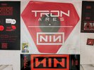 SDCC Exclusive Tron Ares Vinyl Record Nine Inch Nails sticker card pin LE 2500