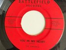 Gettysburg Pa. Group Sound The Casuals 45 Battlefield Label RARE
