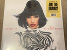 Cardi B SIGNED AM I THE DRAMA? Alternate Cover Opaque yellow Vinyl New SIGNED