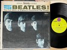 MEET THE BEATLES - US CAPITOL GREEN LABEL LP target vinyl album original VG+