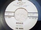 RARE 45 THE MODS ROSALIE NORTHERN SOUL ON FONA PROMO LABEL ZTSC  126595