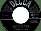 GUNTER LEE CARR Goodnight Irene / My House Fell Down 45rpm Decca 1950 Cecil Gant